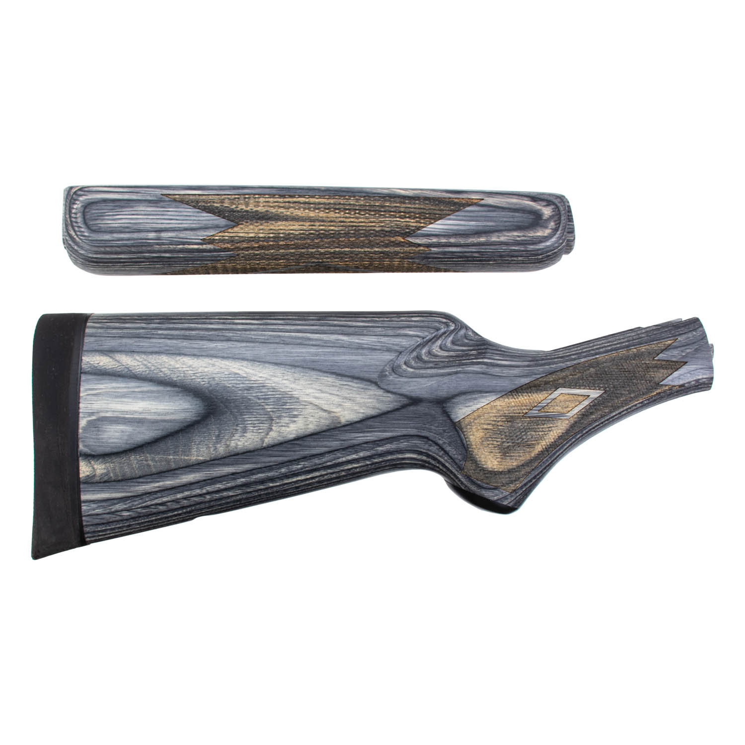 Marlin 308 / 336 / 338 / 1894 Gray & Black Laminate Cap Style