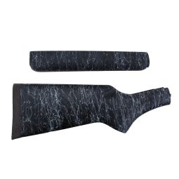Marlin 1895 / 444 / 410 Painted Cap Style Stock and Forearm Set, Black w/ Gray Splatter