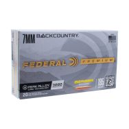 Federal Premium 7mm Backcountry 195gr. Berger Elite Hunter Ammunition, 20 Round Box
