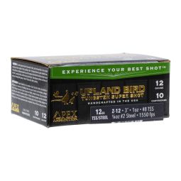Apex Ammunition Upland Bird TSS, 12ga. 3" 1oz. #8 Shot, 10 Round Box