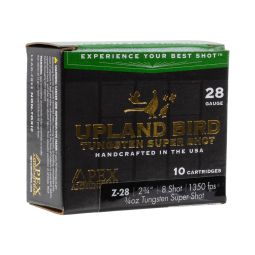 Apex Ammunition Upland Bird TSS, 28ga. 2-3/4" 3/4oz. #8 Shot, 10 Round Box