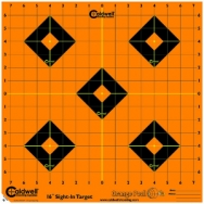 Caldwell Orange Peel 16" Sight-In Target , 5 Pack