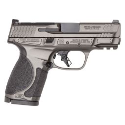 Smith & Wesson M&P9 M2.0 Metal Compact 9mm 3.6" Barrel Optics Ready, Tungsten Gray