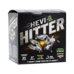 Hevi Shot Hevi-Hitter 20ga. 3" 7/8oz. #2 Shot Tungsten/Steel Ammunition, 25 Round Box