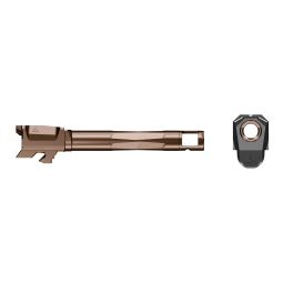 Radian Weapons Ramjet Barrel + Afterburner Micro Compensator Combo, Glock 48, Bronze