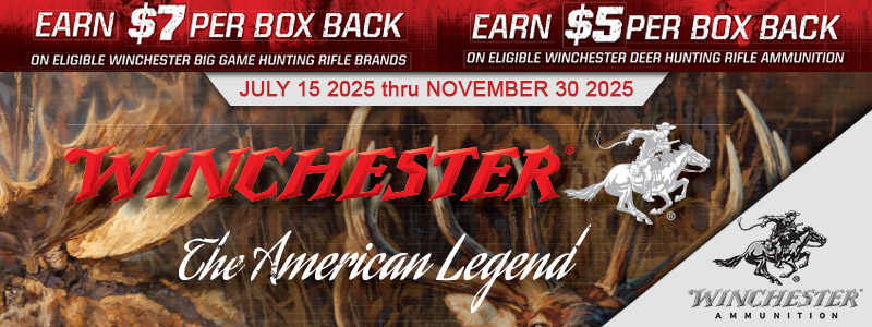 Winchester Big Game & Deer Hunting Ammo Rebate