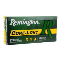 Remington 300 Rem. SAUM 165gr. Core-Lokt PSP Ammunition, 20 Round Box