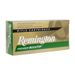 Remington 17 Rem. 20gr. Accutip-V Ammunition, 20 Round Box