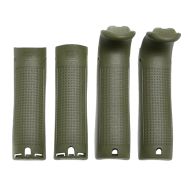 Glock Beavertail / Backstrap Set, 9, .40, .357 & .45 GAP (Gen4-5 STD, Comp & LS), Battlefield Green