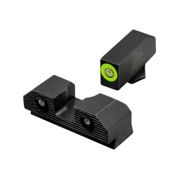 XS Sights R3D 2.0 Green Night Sights for Glock Pistols