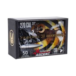Federal Terminal Ascent .277 cal 136gr. Bullets, Box of 50