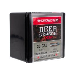Winchester Rifle Bullets, 308 cal. 180gr. Deer Season XP, Box of 100