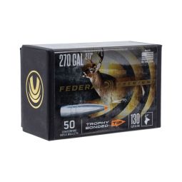 Federal Trophy Bonded Tip .277 cal 130gr. Bullets, Box of 50