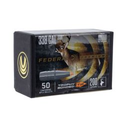 Federal Trophy Bonded Tip .338 cal 200gr. Bullets, Box of 50