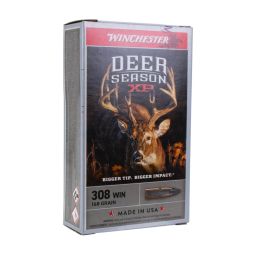 Winchester Deer Season XP .308 Win 168gr. Extreme Point Ammunition, 20 Round Box