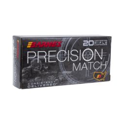 Barnes Precision Match 300 AAC Blackout 220gr. OTM BT Subsonic Ammunition, 20 Round Box