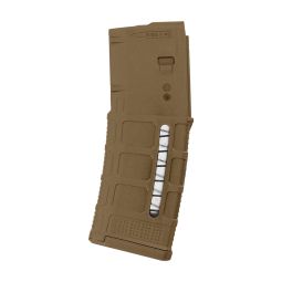Magpul PMAG 30 Round GEN M3 Window Magazine, 5.56x45 NATO / .223 Remington, Modified Coyote Brown