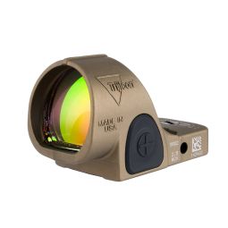 Trijicon SRO Adjustable LED Sight, 2.5 MOA Red Dot, Coyote Brown Anodized