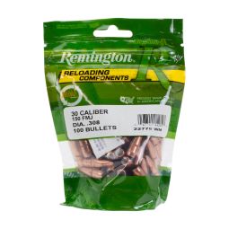 Remington .308 cal 150gr. FMJ Bullets, Bag of 100