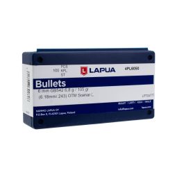 Lapua 6mm/243 cal. 105gr. Scenar-L OTM Bullets, Box of 100
