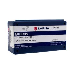 Lapua 30 cal. 150gr. Mega Soft Point Bullets, Box of 100