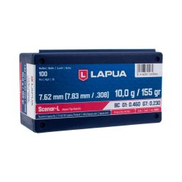 Lapua 30 cal. 155gr. Scenar-L OTM Bullets, Box of 100
