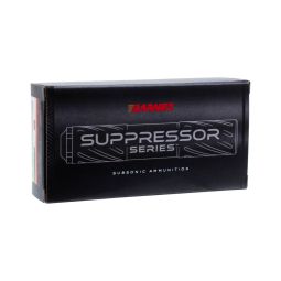 Barnes Suppressor Series 9mm Luger 147gr. Sierra JHP Subsonic Ammunition, 50 Round Box