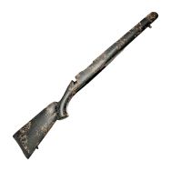 Christensen Arms FFT Sporter Stock, Long Action, Carbon Barrel Contour, Green w/ Black and Tan