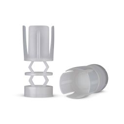 Claybuster Wad 12ga 1-1/8 to 1-1/4oz for White-8, 500 Count, White