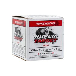 Winchester Super Target 410ga. 2-1/2" 1/2oz. #9 Shot Ammunition, 25 Round Box