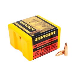 Berger Bullets 22 cal. 60gr. FB Varmint, Box of 100