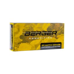 Berger 223 Rem. 77gr. OTM Tactical Ammunition, 20 Round Box