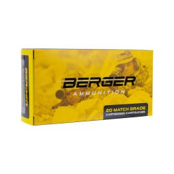 Berger 260 Rem. 130gr. Hybrid OTM Tactical Ammunition, 20 Round Box