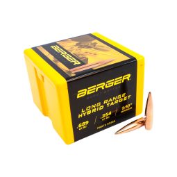Berger Bullets 30 cal. 208gr. LR Hybrid Target, Box of 100