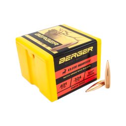 Berger Bullets 30 cal. 205gr. Elite Hunter, Box of 100