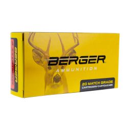 Berger 6.5 Creedmoor 140gr. Elite Hunter Ammunition, 20 Round Box