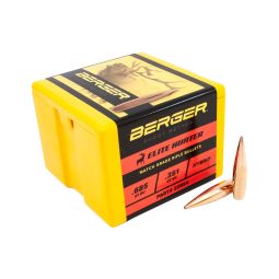 Berger Bullets 338 cal. 250gr. Elite Hunter, Box of 100