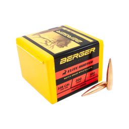 Berger Bullets 338 cal. 300gr. Elite Hunter, Box of 100