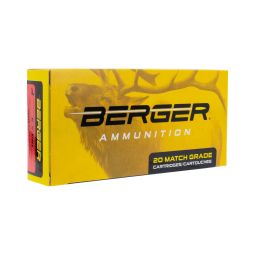 Berger 6.5 PRC 140gr. Elite Hunter Ammunition, 20 Round Box