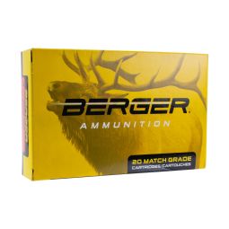 Berger 7mm PRC 195gr. Elite Hunter Ammunition, 20 Round Box