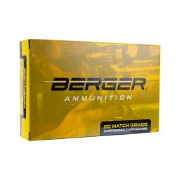 Berger 300 PRC 215gr. Hybrid Target Ammunition, 20 Round Box