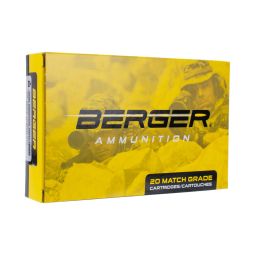 Berger 300 Norma Mag 215gr. Hybrid Target Ammunition, 20 Round Box