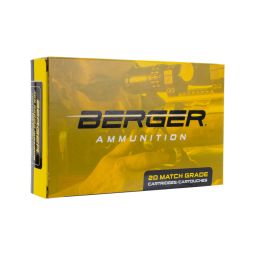 Berger 300 Norma Mag 245gr. LR Hybrid Target Ammunition, 20 Round Box