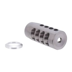 Christensen Arms Adjustable Side Baffle Brake, Titanium .223 cal, 1/2-28 Thread