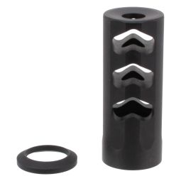 Christensen Arms Stainless Steel RFR Brake, .30 cal. 5/8-24 Threads, Black Nitride