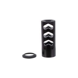 Christensen Arms Stainless Steel RFR Brake, .338 cal. 5/8-24 Threads, Black Nitride