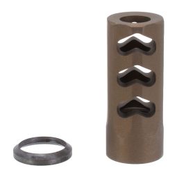 Christensen Arms Stainless Steel RFR Brake, .458 cal. 3/4-28 Threads, Burnt Bronze