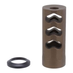 Christensen Arms Stainless Steel RFR Brake, .30 cal. 5/8-24 Threads, Burnt Bronze