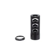 Christensen Arms Stainless Steel RFR Brake, .458 cal. 3/4-28 Threads, Black Nitride