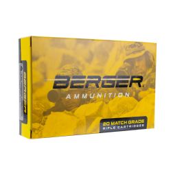 Berger 338 Norma Mag 300gr. Hybrid OTM Tactical Ammunition, 20 Round Box